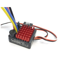 ESC chổi than 60A chống nước, BEC 6V/3A cho xe 1/10 RC Traxxas TRX4 TRX6 D90 HSP Redcat 4WD Truck Crawler