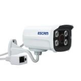 Escam Brick QD300 Dual Strem Lens HD 720P P2P H.264 Cloud IR IP Security Camera White EU Plug