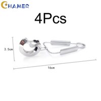 Escargot Snail Tongs 4 Kẹp Thực Phẩm Nhà Bếp Bằng Thép Không Gỉ Kẹp Escargot [chamer]