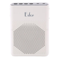 Esfor ES-330 – Máy trợ giảng chính hãng Hàn Quốc, với mini mic hạt gạo và dây màu da