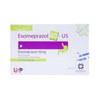 ESOMEPRAZOL 40 – US_USP_Esomeprazol 40mg_Hộp/30V/16_điều trị trào ngược dạ dày, thực quản