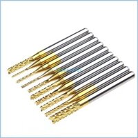 Esp 10 Cái 1 8 0 8-3 175mm PCB Mũi Khoan Khắc Máy Cắt CNC Đầu Mill Bộ