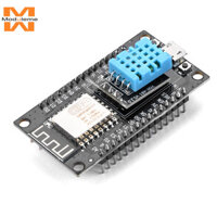 Esp-12f ESP8266 Mô-đun bảng phát triển Nodemcu CH340 Tích hợp cảm biến nhiệt độ và độ ẩm DHT11