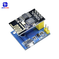 ESP8266 ESP01 tự chế WiFi không dây DS18B20 Nhiệt độ ẩm cảm biến Module Node Arduino Io