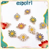 Espo Set 50 Mặt Dây Chuyền Hợp Kim Hình Hoa Hướng Dương Và 10 Hạt charms