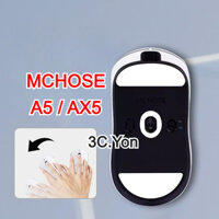 Esports Ice Chuột Giày Trượt Chân PTFE Cho MCHOSE A5 AX5 Pro ProMax Siêu Không Dây Chuột Chơi Game HyperSpeed Glides Phiên Bản Đá Nâng Cao Di Chuyển Mịn Chống Mài Mòn