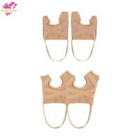 Esquirla 2 Miếng Tách Ngón Chân Để Chồng Ngón Chân Silicon Ngược Chia Ngón Chân