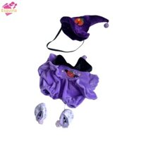 Esquirla 3 Búp Bê Quần Áo Halloween Có Mũ Giày Handmade Quần Áo Cho Búp Bê 20cm