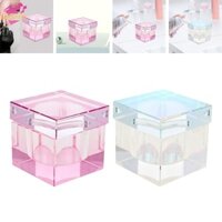 Esquirla Cốc Thủy Tinh Đựng Nước Sơn Móng Tay Có Nắp Đậy