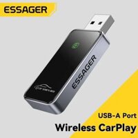 Essager 5G Wifi Không Dây Carplay USB-A Hỗ Trợ Iphone6 Và Trên IOS 10 Và Trên Được Xây Dựng-Trong Carplay xe mô hình kết nối không dây Cắm Và Chơi Ổn Định Và Mịn Iphone15 USB Một Không Dây Carplay