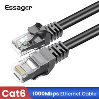 Essager Ethernet Cable Cat6 Lan Cable 10m UTP Cat 6 RJ 45 Splitter Network Cable RJ45 Twisted Pair Patch Cord cho Laptop Router