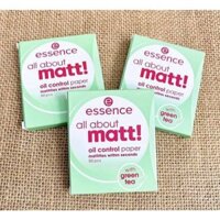 Essence - Giấy thấm dầu Matte Control oil paper - 50m