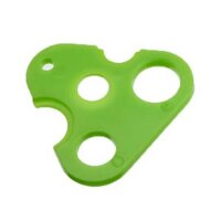 Essential Oil Roller Ball Bottle Opener Key Tools - Triangle Green