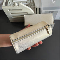 Estee Lauder Platinum Series Hình Trụ Vàng Túi Đựng Mỹ Phẩm Túi Ly Hợp Túi Son Môi Túi Đựng Tiền Xu Túi Bảo Quản Hộp Đựng Bút