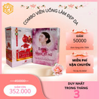 Estro Ngọc Tố Nữ Làm Đẹp Da Lọ 30 Viên + Tặng E Đỏ 500 Lọ 30 Viên