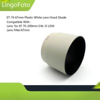 Et-74 67mm Bayonet Mount Petal Lens Hood Shade cho Canon 70-200mm f / 4L IS USM f / 4L USM