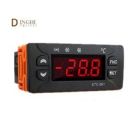 Etc-961 Bộ điều khiển nhiệt độ Bộ điều khiển nhiệt độ Nhiệt kế đo độ ẩm Máy đo độ ẩm Báo động lạnh Cảm biến 220V