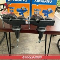 Êtô kẹp bàn co mâm xoay 50-60mm loại tốt gang đúc nguyên khối