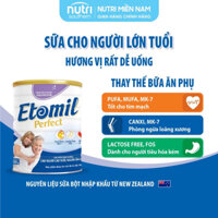 Etomil perfect sản phẩm dinh dưỡng người cao tuổi, người ốm bệnh 400g