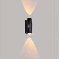 EU - CN - 301: Đèn gắn tường LED - KT: L35mm x W45mm x H110mm - Đèn LED COB ( chip BridgeLux) 1W x 2 ánh sáng vàng
