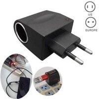 EU Mỹ Cắm Vào Ổ Điện 110 V-220 V AC Sang 12V DC Sạc Xe Hơi Cắm Ổ Cắm Xe Ô Tô/Hộ Gia Đình bộ Chuyển Đổi Nguồn Điện Chuyển Đổi