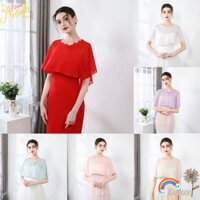 Euca Khăn choàng phù dâu, Phụ kiện váy voan Khăn choàng che mặt, Thời trang màu trơn che phủ lưới mỏng Khăn choàng nữ