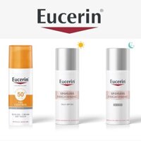 Eucerin Kem Dưỡng Trắng Da Ban Đêm Ultrawhite+Spotless-Eucerin Kem Chống Nắng Kiểm Soát Nhờn Sun Oil Control SPF50+ 50ml