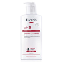 Eucerin Sữa Rửa Mặt Dành Cho Da Nhạy Cảm Facial Cleanser PH5 Sensitive Skin 400ml