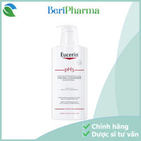 Eucerin Sữa Rửa Mặt Dành Cho Da Nhạy Cảm Facial Cleanser PH5 Sensitive Skin 400ml