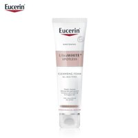 Eucerin Sữa Rửa Mặt Làm Trắng Ngừa Thâm Nám Ultra White Spotless Cleansing Foam 150g