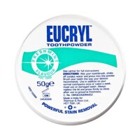 Eucryl Bột Đánh Răng Tẩy Trắng Eucryl Toothpowder 50g