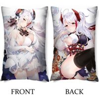 Eugen Azur Lane Hai Mặt In Gối Quà Tặng Chất Lượng Anime Trang Trí Gối Hoạt Hình Đệm Gối Mềm Không Có Lõi Gối