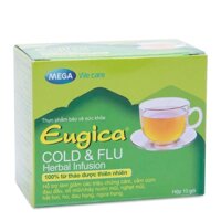Eugica Trà Thảo Dược Eugica Cold & Flu Hộp 10 Gói
