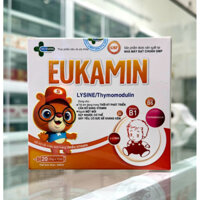 Eukamin vitamin cho bé và gia đình giúp bổ sung Lysine, Thymomodulin và các Vitamin cần thiết cho cơ thể