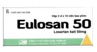 Eulosan 50mg H/30 viên ( Losartan 50mg)
