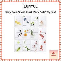 [Eunyul] Gói mặt nạ chăm sóc hàng ngày 12 loại (12 tờ)