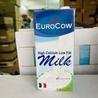 Eurocow Milk – sữa tươi Pháp giàu can xi – ít béo hộp 1 lít