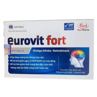 EUROVIT FORT – Giúp tăng cường tuần hoàn não.