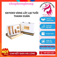 Eva Đẹp] Bộ Mỹ Phẩm Kayoko Vàng Chính Hãng Nhật Bản 5 Món - Dành Cho Da Nhạy Cảm, Nám Nhiều- hoangcungchinhhangminh