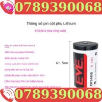 Eve Yiwei Er34615 Đồng Hồ Đo Nước Pin 3.6v Đồng Hồ Đo Lưu Lượng Khí IoT Số 1 Pin Lithium Ls33600