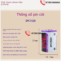 Eve Yiwei Spc1520 3.6v Tốc Độ Cao Etc Pin Tụ Điện Lithium-Ion Pin Thiết Bị IoT