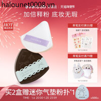 Everbab Abella Marshmallow Air Cushion Puff Loose Powder Liquid Foundation Trang điểm chuyên dụng Tam giác cơm bóng Puff