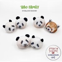 [Everland] Korea Officials Panda Bao Family Random Beads Stress Ball _Stress Relief Squishy Toy _ Blind Box ; Quan chức Hàn Quốc Panda Bao Family Hạt ngẫu nhiên Bóng căng thẳng _ Đồ chơi mực giảm căng thẳng _ Hộp mù