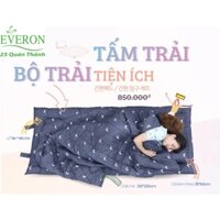 [EVERON] Bộ Ngủ Tấm Trải Đệm, Nệm Văn Phòng 80*195cm (Đệm, Chăn, Gối)