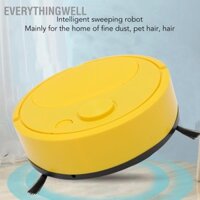 EverythingWell Robot Hút Bụi Đa Chức Năng Sạc USB Mini Quét Thông Minh Cho Sàn Gỗ Thảm Ngói