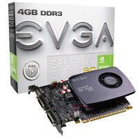 EVGA GeForce GT 740 Superclocked Single Slot 4GB DDR3 Graphics Cards 04G-P4-2744-KR