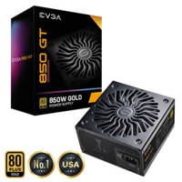 EVGA SuperNOVA 850 GT – 80+ GOLD 850W –  Fully Modular – Eco Mode – 100% Japan Capacitors