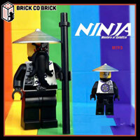 Evil Ninja Evil Master Wu Đồ chơi Lắp ráp Ninja Thế Hệ Mới Mô hình Evil Wu M193