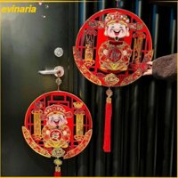 Evinaria Lắc Đầu Thần Tài, Mặt Dây Chuyền Thần Tài Bằng Vàng Đỏ Điện, Flannelette May Mắn Thắt Lưng Trung Quốc Treo Trang Trí Nhà