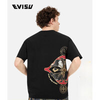 Evis + U Spring Sản phẩm mới Áo thun nam in hình thời trang thông thường
